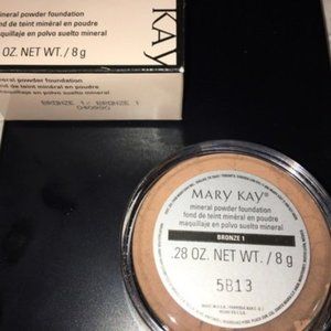 Bronze 1 Mary Kay Mineral Powder Foundation - Recently Discontinued. No brush